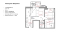 Grundriss Wohnung 5