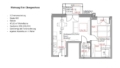Grundriss Wohnung 5